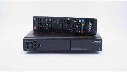 Amiko HD 8265+ T2/C földi digitális (DVB-T HEV-265) és kábeltévé (DVB-C) vevő és rögzítő