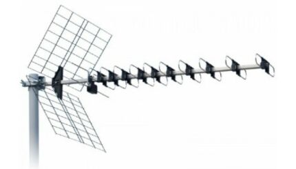 ISKRA DTX-48 F UHF szélessávú Yagi antenna MinDig TV vételéhez (DVB-T)