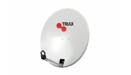 Triax TDS 80LG RAL 7016 acél parabola antenna (szürke)