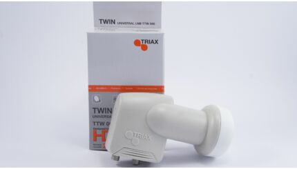 Triax TTW 006 TWIN 2 kimenetű műholdvevő parabola fej (LNB)