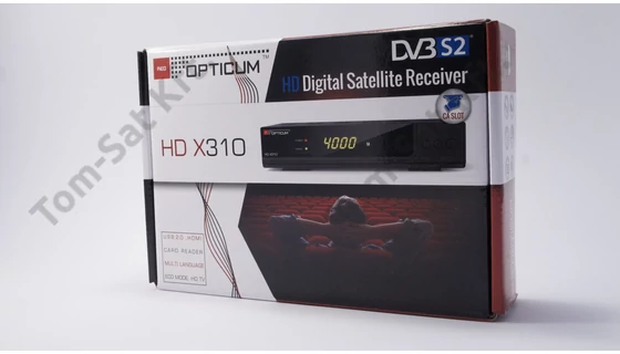 OPTICUM HD X310 PVR digitális műholdvevő (DVB-S) és rögzítő