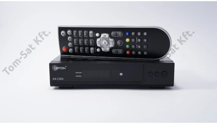 Orton HD AX C 305 digitális kábeltévé (DVB-C) vevő és rögzítő