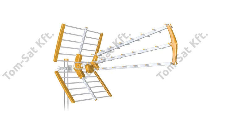 TECATEL ANT-BKM18 triplex DVB-T antenna MinDig TV vételéhez