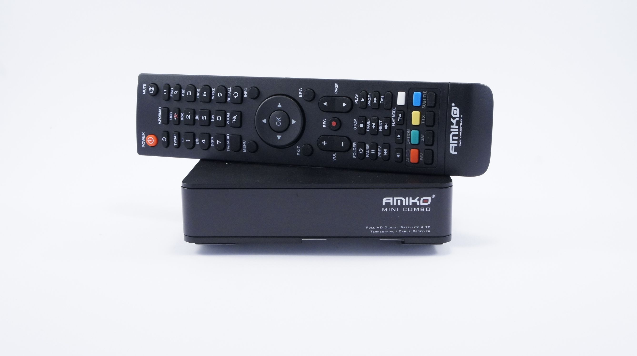 semiconductor Bookstore rice Amiko Mini Combo HD MinDig TV vevő, műholdvevő (DVB-S) és kábeltévé (DVB-C)  vevő és rögzítő - Műholdvevő - Webáruház - Műholdvevő, MinDig TV vevő,  antenna, konzol